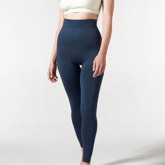 BLANQI Pants - BLANQI Everyday Maternity Postpartum & Nursing Support Leggings Storm Blue